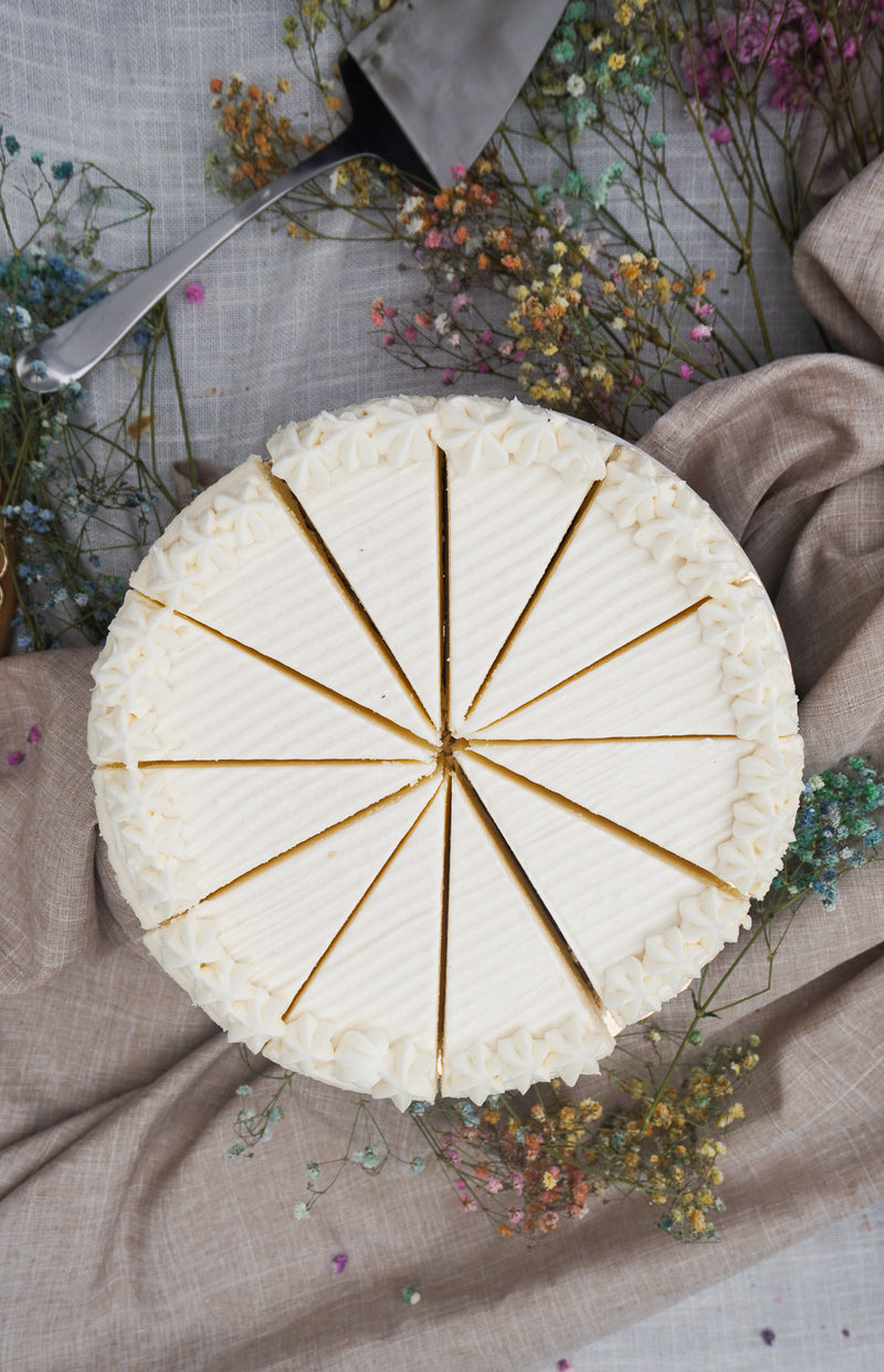 Cheesecake selection at The Cheese Store